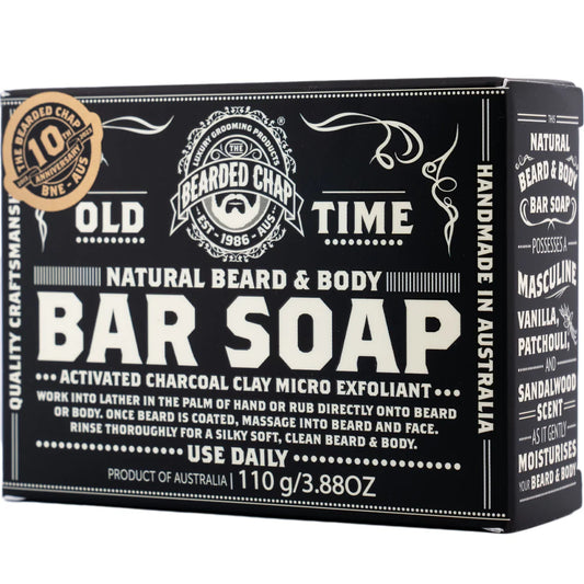 Savon Charbon et Argile pour le Corps et la Barbe